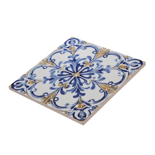 Carreau "Azure Opulence Mosaic (Côté)