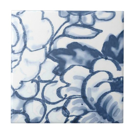 Carreau B4 - Tuile murale de panier de Delft - B4 (Devant)