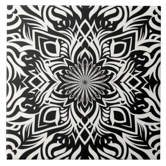 Carreau B&W Harmony (sans bordure) (Devant)