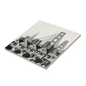 Carreau B&W San Francisco la Californie (Côté)