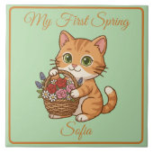 Carreau Baby Keepsake | Copper Gold Spring Ca (Devant)