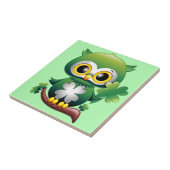 Carreau Baby Owl St Patrick Paddy Cartoon (Côté)
