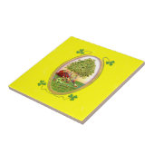 Carreau Bagnons shamrocks Gold Green (Côté)