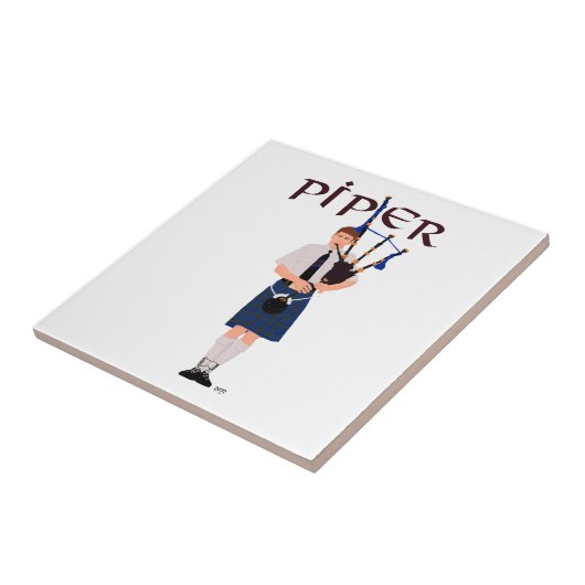 Carreau Bagpiper (Côté)