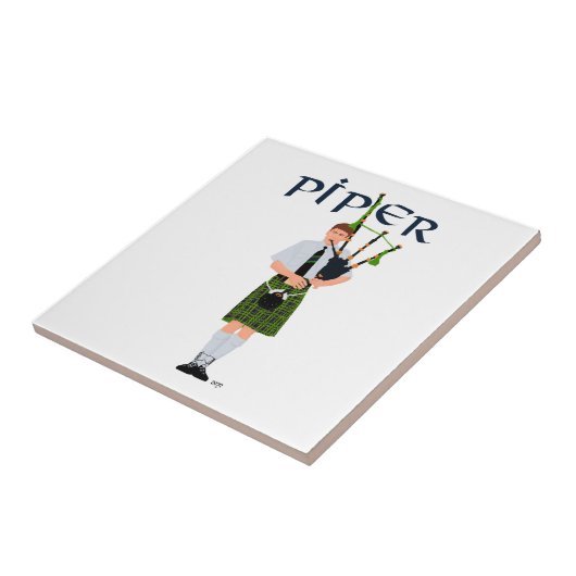 Carreau Bagpiper (Côté)