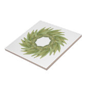 Carreau BAIE FEUILLES WREATH 4,25" Carrelage en céramique (Côté)