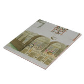 Carreau Bains romains, plat 'de l'histoire de la nation (Côté)