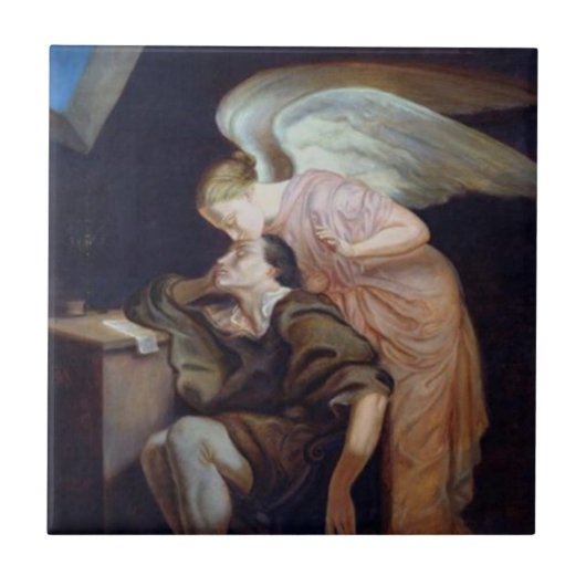 Carreau Baiser de la Muse, Paul Cezanne (Devant)