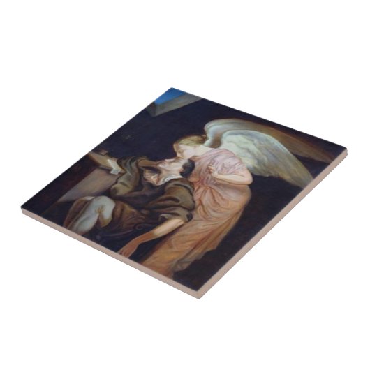 Carreau Baiser de la Muse, Paul Cezanne (Côté)