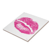 Carreau Baiser, Lèvres roses (Côté)