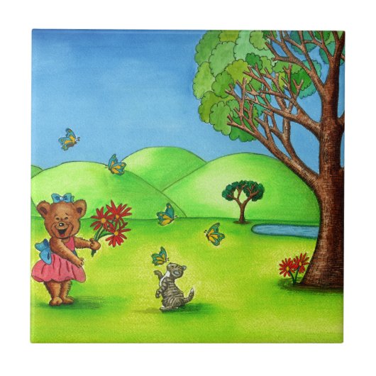 Carreau Baisers à papillon (Devant)