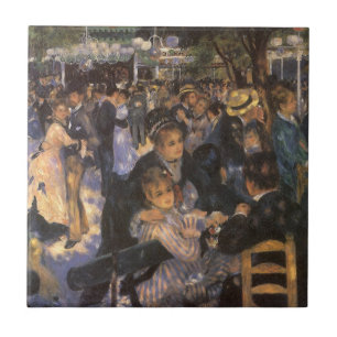 Carreau Bal au moulin de la Galette de Pierre Renoir