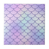 Carreau Balances de sirène de persil d'Iridescente Pastel (Devant)