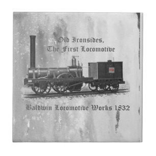 Carreau Baldwin Locomotive Works, Vieux Ironsides 1832    