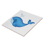 Carreau Baleine bleue (Côté)