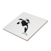 Carreau Baleine et bébé (Côté)