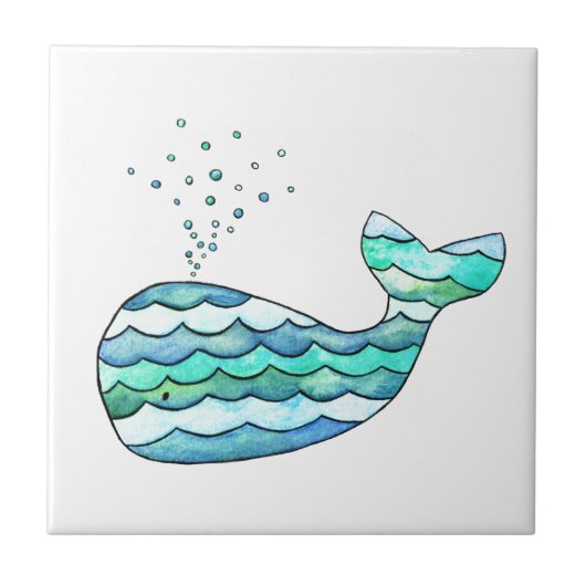 Carreau Baleine ondulée (Devant)