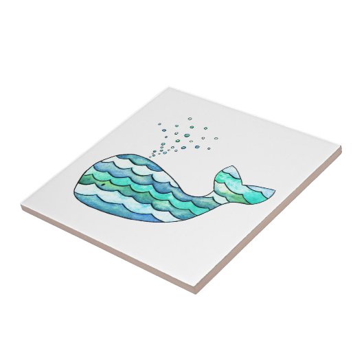 Carreau Baleine ondulée (Côté)