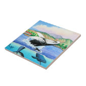 Carreau Baleines de bosse (Côté)