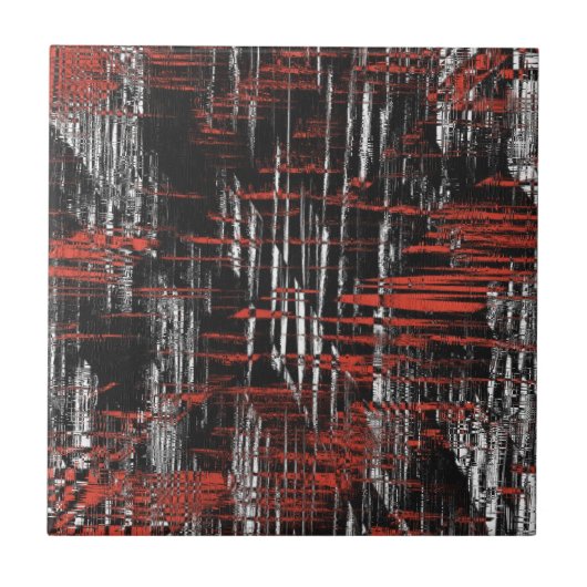 Carreau Balises de hachage Abstraites (Devant)