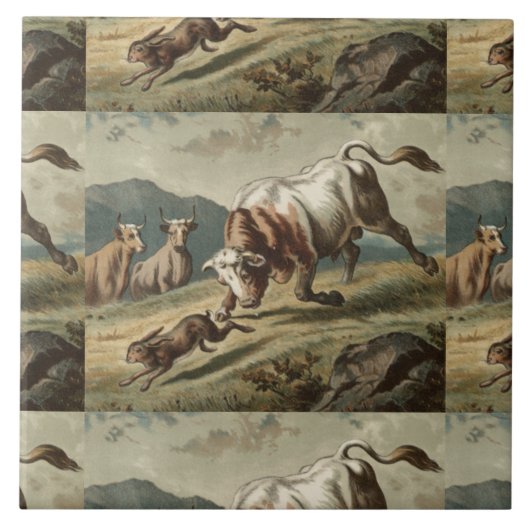 Carreau Ballade classique du lièvre perdu (Devant)