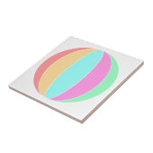 Carreau Balle de plage Pastel Color (Côté)