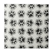 Carreau Balles noires, Paws de chien, Paws de chat, Plan (Devant)