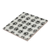 Carreau Balles noires, Paws de chien, Paws de chat, Plan (Côté)