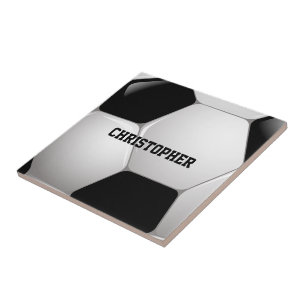 Carreau Ballon de football personnalisable du football