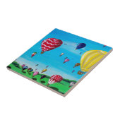 Carreau Ballons à air chauds (Côté)