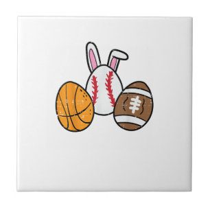 Carreau Ballons de Pâques Basket-ball Baseball Football Ga