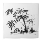 Carreau Bambou dans l'eau (Devant)