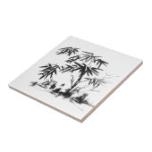 Carreau Bambou dans l'eau (Côté)