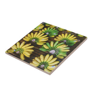 Carreau Bananes dame de doigt ~ Banane d'oeuf (ก ล้ ว ย ไ
