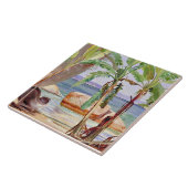 Carreau Bananes et rochers à Paqueta, Brésil, (Côté)