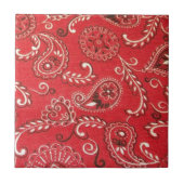 Carreau Bandana rouge (Devant)