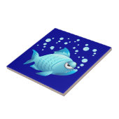 Carreau Bande dessinée grincheuse de poissons (Côté)