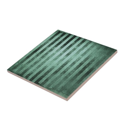 Carreau Bande verte Boho Sage (Côté)