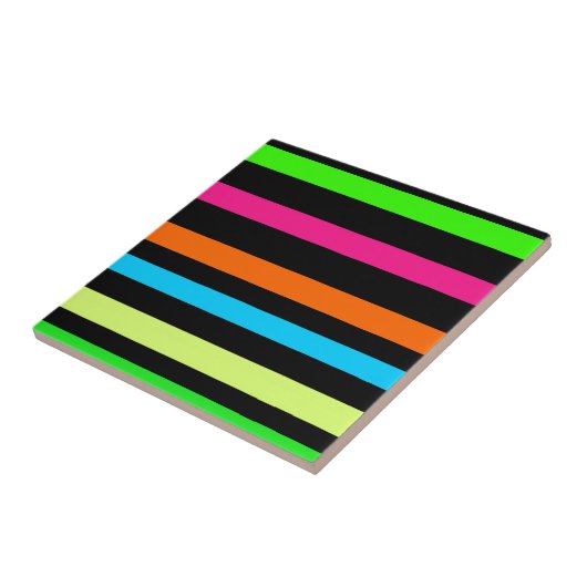 Carreau Bandes de néon (Côté)