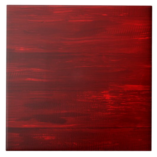 Carreau Bandes de texture en bois rouge (Devant)