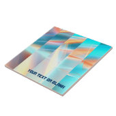 Carreau Bandes du coucher du soleil (Côté)