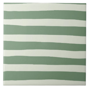 Carreau Bandes inégales - Vert