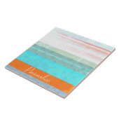 Carreau Bandes Patinées et ombrées personnalisées (Côté)