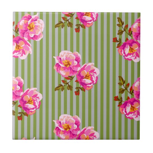 Carreau Bandes vintages (Devant)