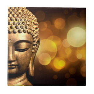 Carreau Bangkok, Thaïlande Bouddha en or