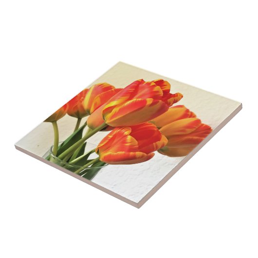 Carreau Banja Luka Tulips (Côté)