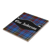 Carreau Bannière du clan Anderson (Côté)