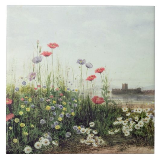 Carreau Banque des fleurs d'été (Devant)
