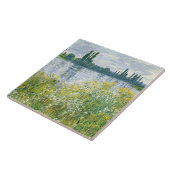 Carreau Banques de Claude Monet | de la Seine, Vetheuil, (Côté)