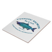 Carreau Bar et Grill Saumon Cyanotique (Côté)